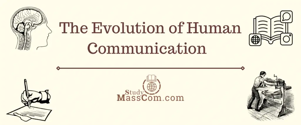 The Evolution of Human Communication | StudyMassCom.com